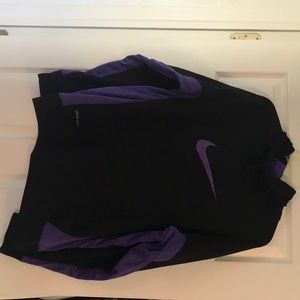Nike hoodie. Purple and black. Size Large.